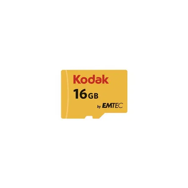 کارت حافظه کداک کلاس 10 استاندارد UHS I U1 سرعت 85MB/s 580X همراه با آداپتور تبدیل 16GB Kodak UHS I U1 Class 10 85MB/s 580X microSDHC With Adapter 16GB