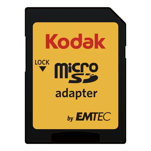 کارت حافظه کداک کلاس 10 استاندارد UHS I U1 سرعت 85MB/s 580X همراه با آداپتور تبدیل 16GB Kodak UHS I U1 Class 10 85MB/s 580X microSDHC With Adapter 16GB