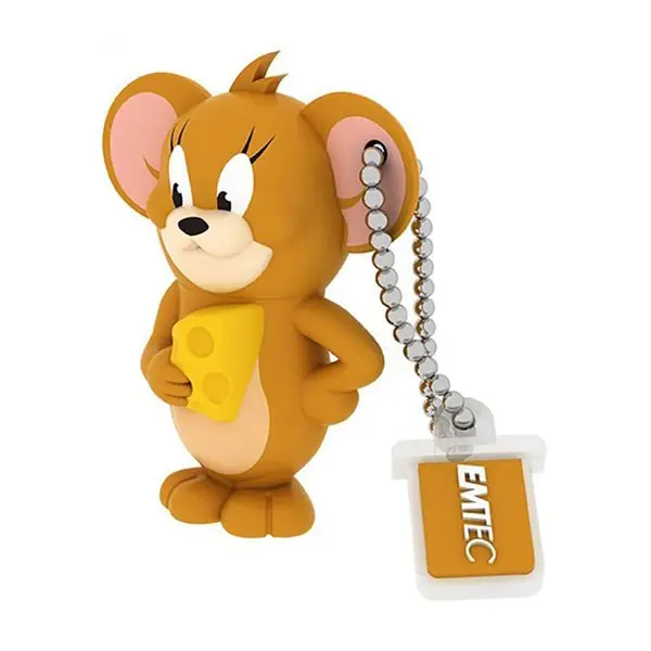 فلش مموری ام تک مدل جری با ظرفیت 16 گیگابایت Emtec Jerry HB103 USB 2.0 Flash Memory 16GB