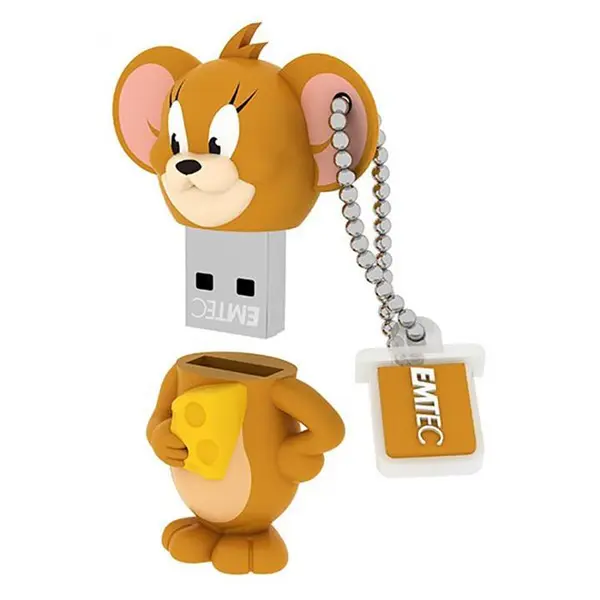 فلش مموری ام تک مدل جری با ظرفیت 16 گیگابایت Emtec Jerry HB103 USB 2.0 Flash Memory 16GB