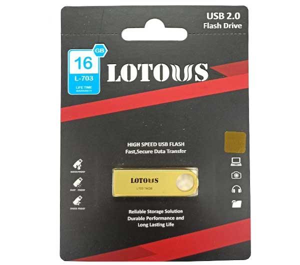 فلش مموری لوتوس 16GB مدل L703 Lotous L703 Flash Memory 16GB