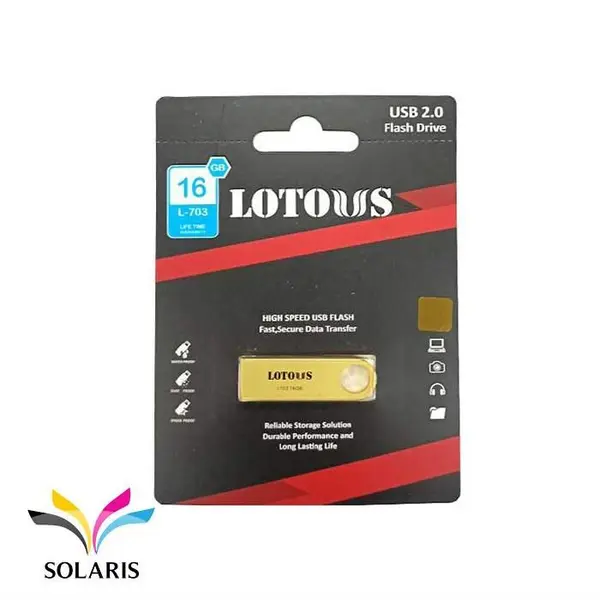 فلش مموری لوتوس 16GB مدل L703 Lotous L703 Flash Memory 16GB