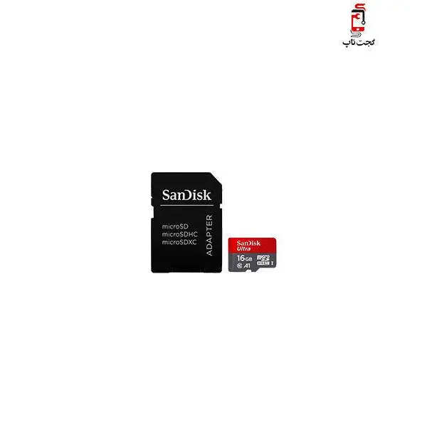 کارت حافظه 16 گیگ SanDisk مدل Ultra micro SDHC UHS-I - 2