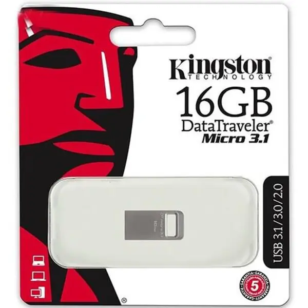 فلش 16 گیگ کینگستون usb3.1