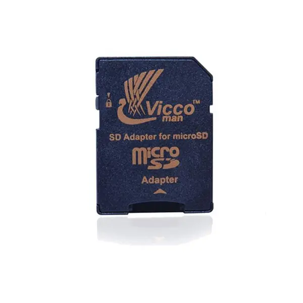 مموری بدون پک 16 گیگ VICCO 600X U3 Vicco man 16GB Class 10 microSDHC 600X U3 Memory Card