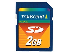 کارت حافظه اس دی ترنستد 2 گیگابایت Transcend SD Card 2GB