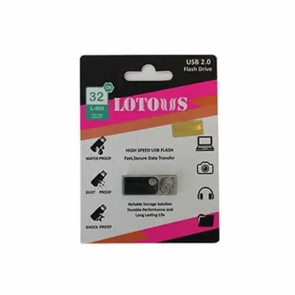 فلش مموری 32G لوتوس مدل L-803 Lotous L803 Flash Memory USB 2.0 32GB