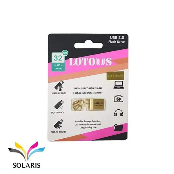 فلش مموری 32G لوتوس مدل L810 Lotous L810 Flash Memory USB 2.0 32GB