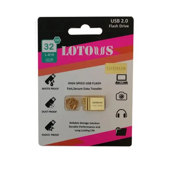 فلش مموری 32G لوتوس مدل L810 Lotous L810 Flash Memory USB 2.0 32GB