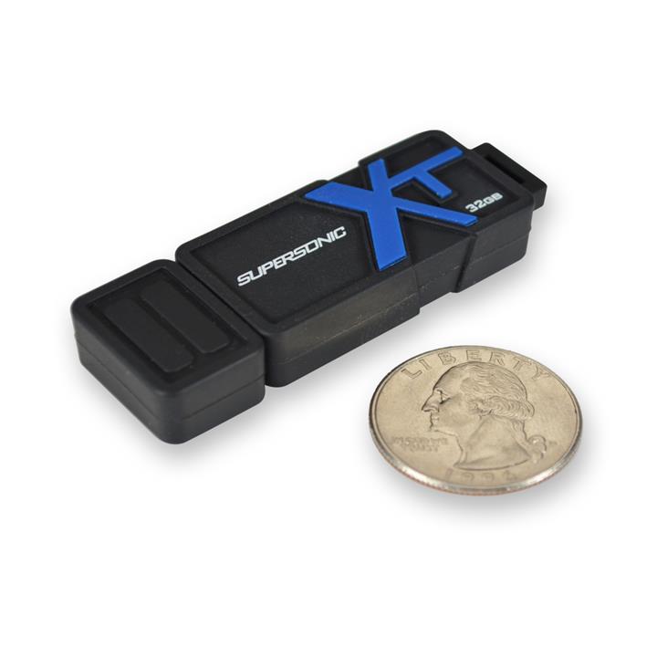 فلش مموری پاتریوت مدل سوپرسونیک بوست با ظرفیت 32 گیگابایت Patriot Supersonic Boost XT USB 3.0 Flash Drive 32GB