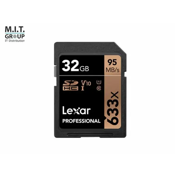 اس دی کارت لکسار مدل 633xظرفیت 32GB Lexar Lexar 32 GB SDHC Micro High Speed 633x UHS-1 95 MBs