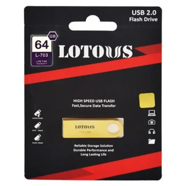 فلش مموری لوتوس 64GB مدل L703 Lotous L703 Flash Memory 64GB