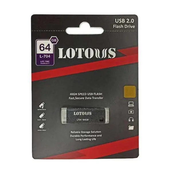 فلش مموری لوتوس 64GB مدل L704 Lotous L704 Flash Memory 64GB