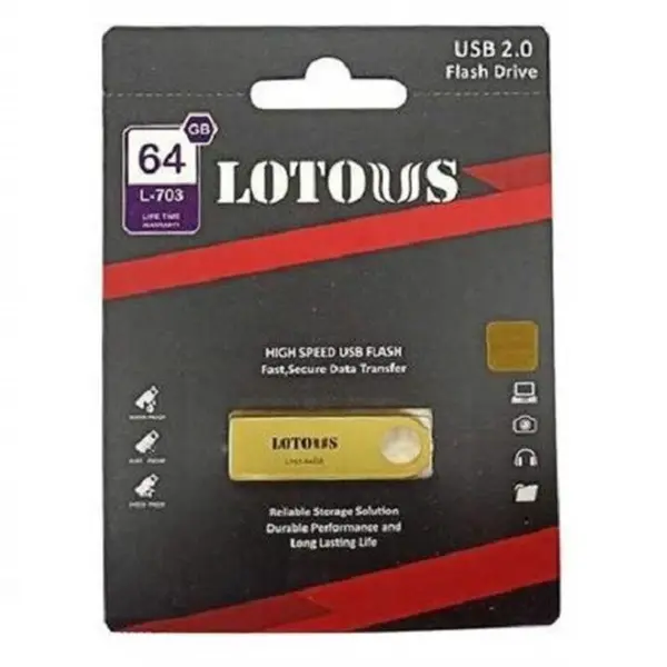 فلش مموری لوتوس 64GB مدل L800 Lotous L800 Flash Memory 64GB