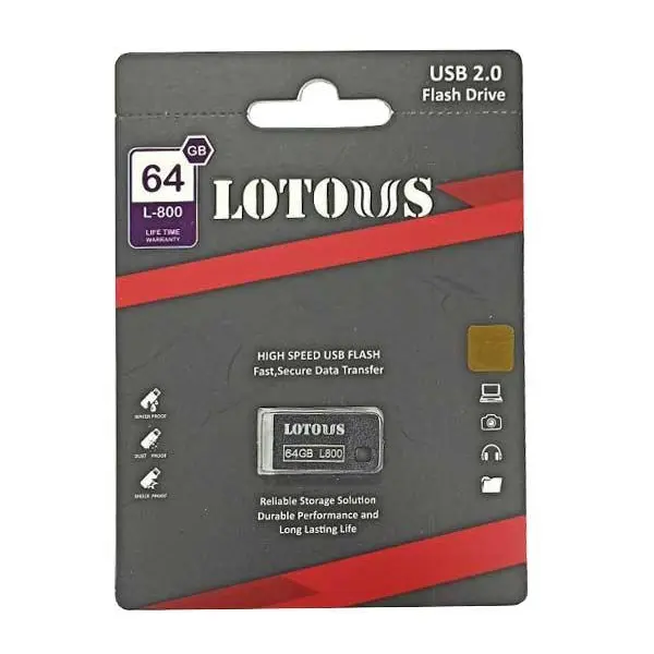 فلش مموری لوتوس 64GB مدل L800 Lotous L800 Flash Memory 64GB