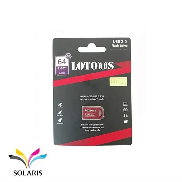فلش مموری 64G لوتوس مدل L802 Lotous L802 Flash Memory USB 2.0 64GB