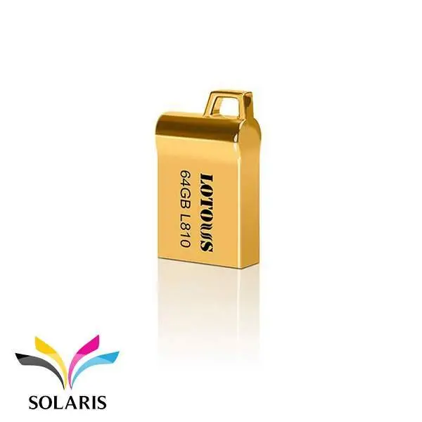 فلش مموری 64G لوتوس مدل L810 Gold Lotous L810 Flash Memory USB 2.0 64GB