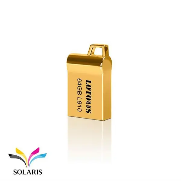 فلش مموری 64G لوتوس مدل L810 Gold Lotous L810 Flash Memory USB 2.0 64GB