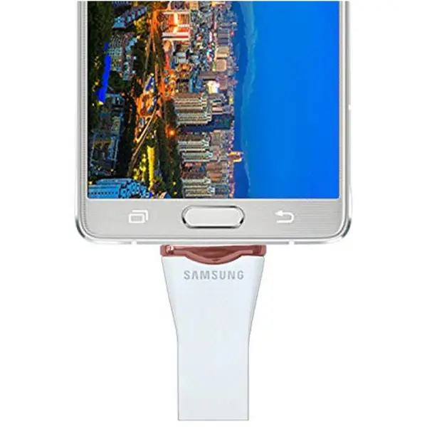 کارت حافظه 64G سامسونگ با کارت خوان USB Samsung 64G Evo MicroSD U1 XC I with OTG USB 2.0 Memory - 4