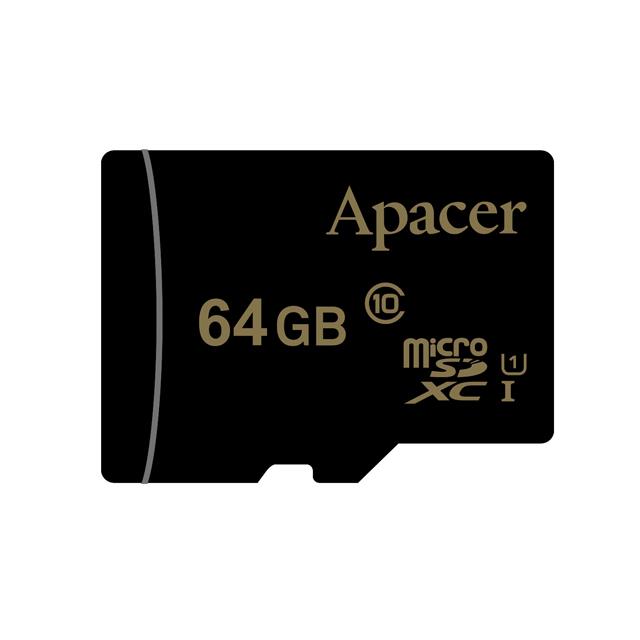 مموری کارت 64 گیگابایت microSDHC اپیسر کلاس 10 استاندارد UHS-I (سرعت 45 ) Apacer MicroSDHC 64GB UHS-I U1 Class 10 - 85MBps With Adaptor