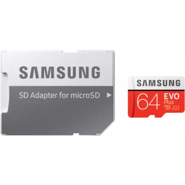 مموری کارت 64 گیگابایت Samsung مدل EVO PLUS Samsung Evo Plus 64GB U3 Class 10 m