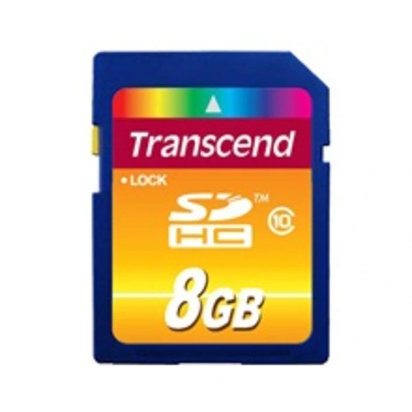 کارت حافظه اس دی اچ سی ترنسند 8 گیگابایت کلاس 10 Transcend SDHC Card 8GB Class 10