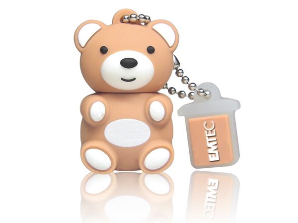 فلش مموری عروسکی 8 گیگابایت Emtec Teddy M311 - 8GB امتک Emtec Teddy M311 - 8GB