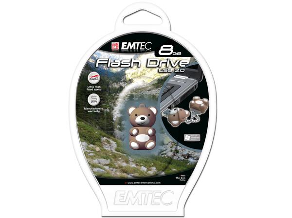 فلش مموری عروسکی 8 گیگابایت Emtec Teddy M311 - 8GB امتک Emtec Teddy M311 - 8GB