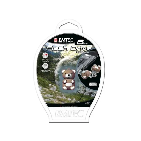 فلش مموری عروسکی 8 گیگابایت Emtec Teddy M311 - 8GB امتک Emtec Teddy M311 - 8GB