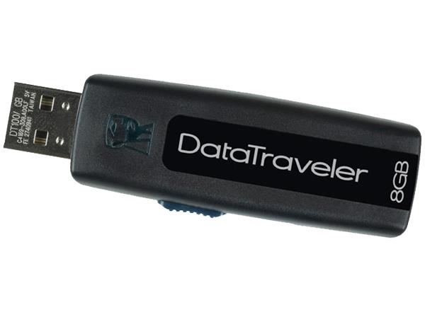 یو اس بی فلش دیتا تراولر - 8 گیگابایت Kingston Data Traveler 100 - 8GB