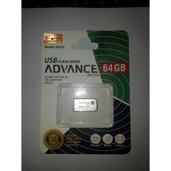 فلش مموری ADVANCE مدل M103با ظرفییت 64GB