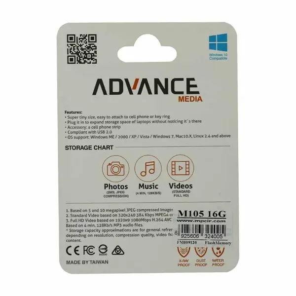 فلش مموری Advance M101 16G Flash Memory Advance M101 16G