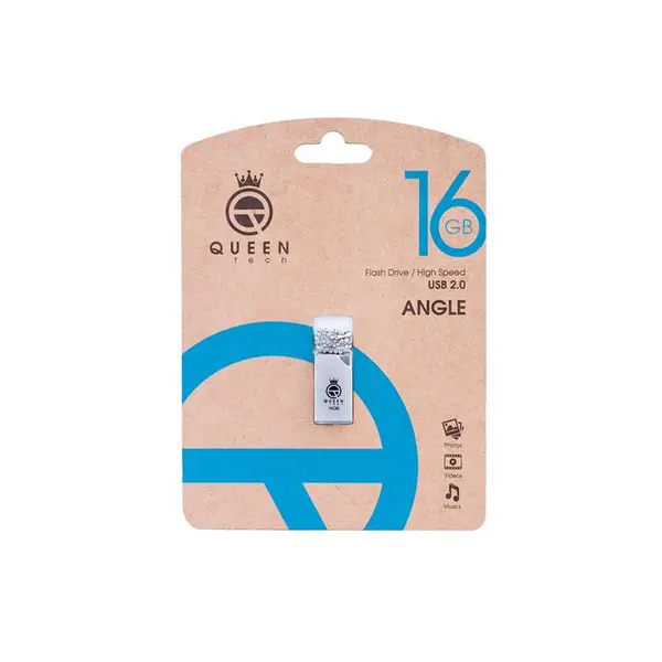 فلش مموری کوئین تک مدل ANGLE ظرفیت 16 گیگابایت Queen tech ANGLE Flash Memory 16GB - 3