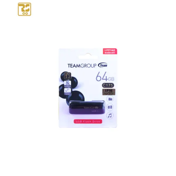 فلش مموری تیم گروپ مدل C175 USB3.2 ظرفیت 64 گیگابایت Team Group C175 USB 3.2 64GB Flash Memor - 3