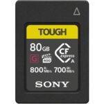 کارت حافظه CFexpress سونی مدل Sony 80GB CFexpress Type A TOUGH