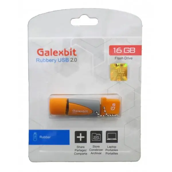فلش ۱۶ گیگ گلکسبیت Galexbit Rubbery - 2