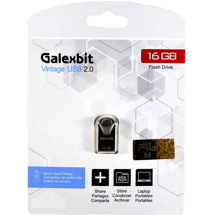 فلش Galexbit Vintage 16GB Galexbit Micro metal series M6 USB 2.0