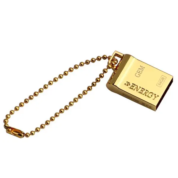 فلش مموری ایکس-انرژی مدل GOLDEN GEM ظرفیت 64 گیگابایت x-Energy GOLDEN GEM Flash Memory 64GB