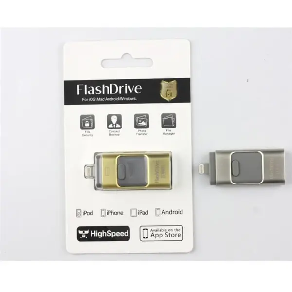 فلش مموری مخصوص Iphone / Ipad / Samsung - 16GB - 3