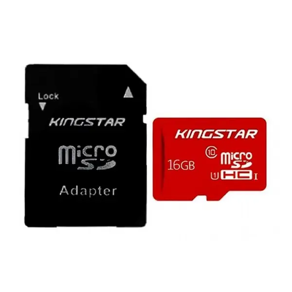 کارت حافظه Kingstar UHS-I U1 Class 10 85MBps microSDHC 16GB Kingstar UHS-I U1 Class 10 85MBps microSDHC With Adapter 16GB