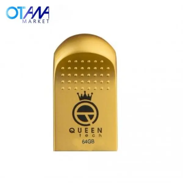 فلش مموری کوئین تک مدل KNOB ظرفیت 64 گیگابایت Queen tech KNOB Flash Memory 64GB