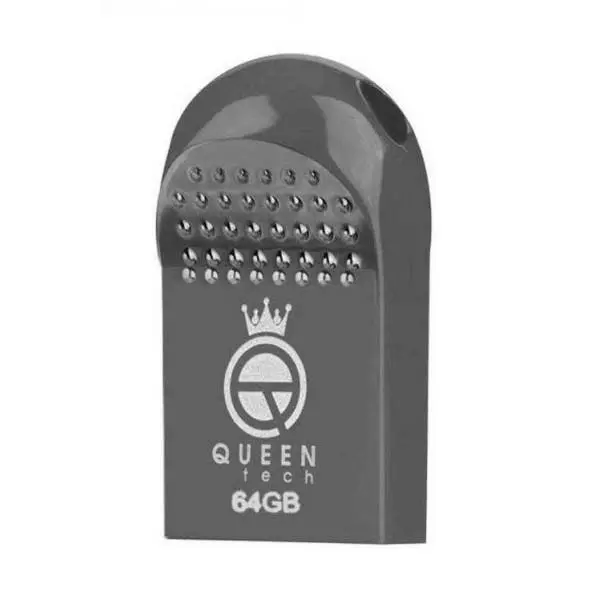 فلش مموری کوئین تک مدل KNOB ظرفیت 64 گیگابایت Queen tech KNOB Flash Memory 64GB