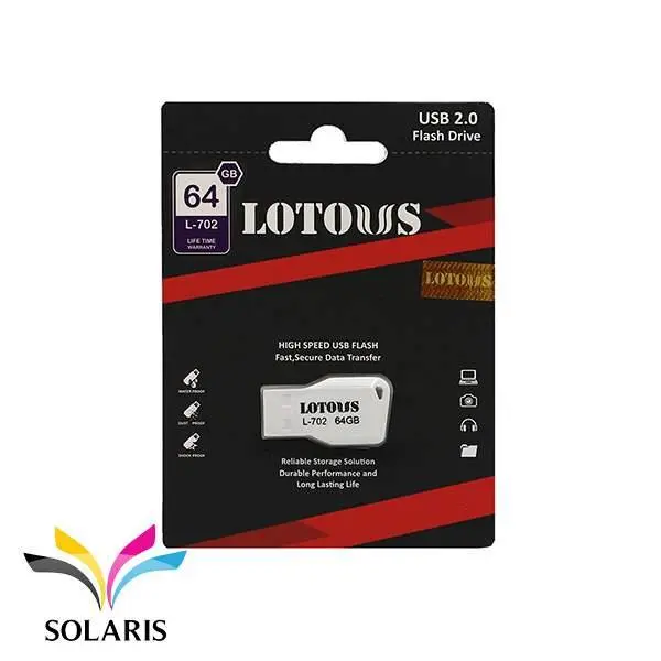 فلش مموری لوتوس مدل L702 ظرفیت 64 گیگابایت