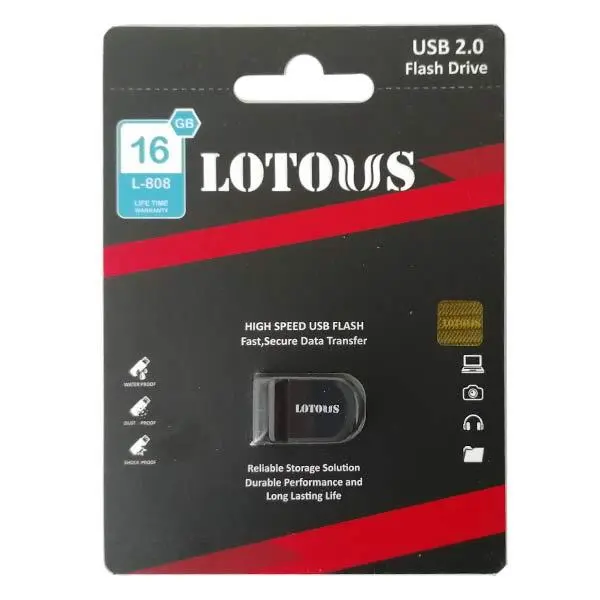فلش مموری لوتوس مدل L808 ظرفیت 16 گیگابایت Lotous L808 Flash Memory USB 2.0 16GB - 2