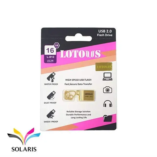 فلش مموری لوتوس مدل L810 ظرفیت 16 گیگابایت Lotous L810 Flash Memory USB 2.0 16GB - 5