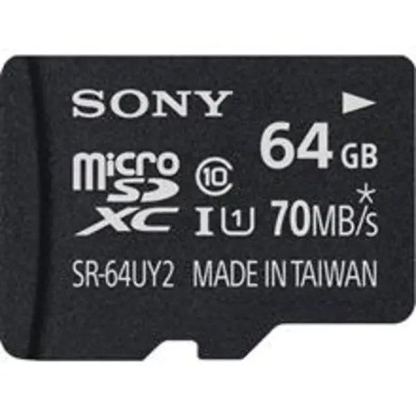 کارت حافظه مموری کارت microSD سونی 64 گیگابایت کلاس 10 Sony microSD Memory Card UHS-I Class 10 - SR64UY2A - 64GB - 3