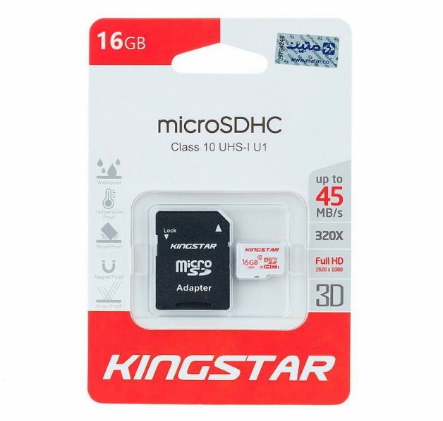 کارت حافظه microSDHC ظرفیت 32 گیگابایت کینگ استار سرعت 45MB/s