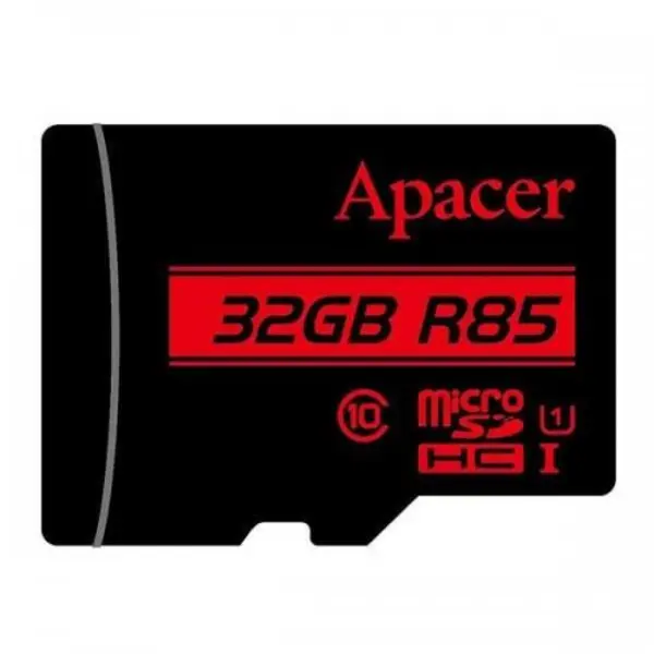 کارت حافظه microSDHC اپیسر مدل AP32G کلاس 10 استاندارد UHS-I U1 سرعت 85MB ظرفیت 32 گیگابایت Apacer Class10 UHS-I U1 MicroSDHC 32GB
