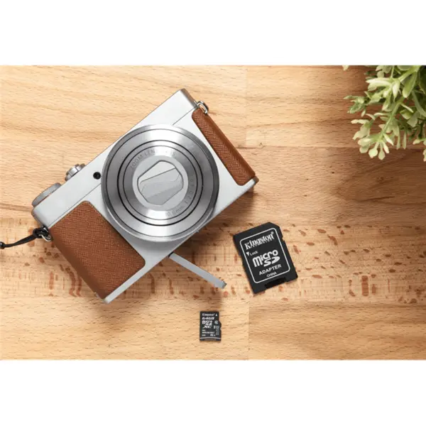 عنوان : کارت حافظه microSDHC کینگستون مدل Canvas Select کلاس 10 استاندارد UHS-I U1 سرعت 80MBps ظرفیت 64 گیگابایت به همراه آداپتور SD Kingston Canvas Select 64GB microSDHC card