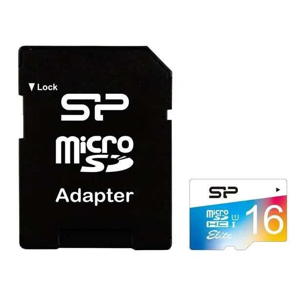 کارت حافظه microSDHC سیلیکون پاور مدل Color Elite کلاس 10 استاندارد UHS-I U1 سرعت 85MBps همراه با آداپتور SD ظرفیت 16 گیگابایت Silicon Power Color Elite UHS-I U1 Class 10 85MBps microSDHC With Adapter - 16GB - 5